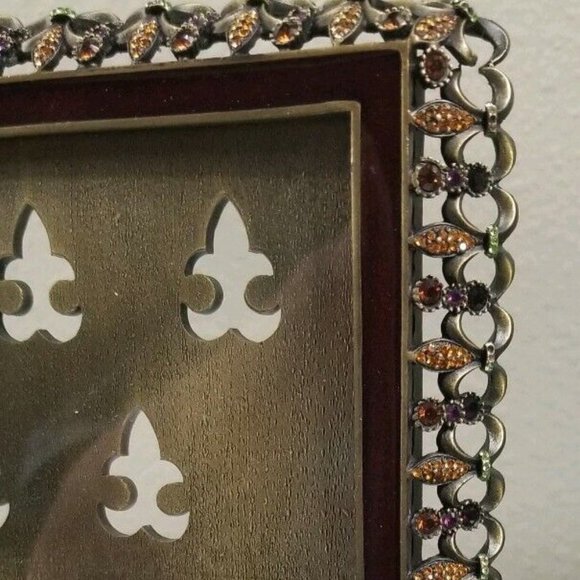Œuf Décoratif Jay Strongwater Orné De Fleurs Et Cristaux – édition Rare Avec Boîte